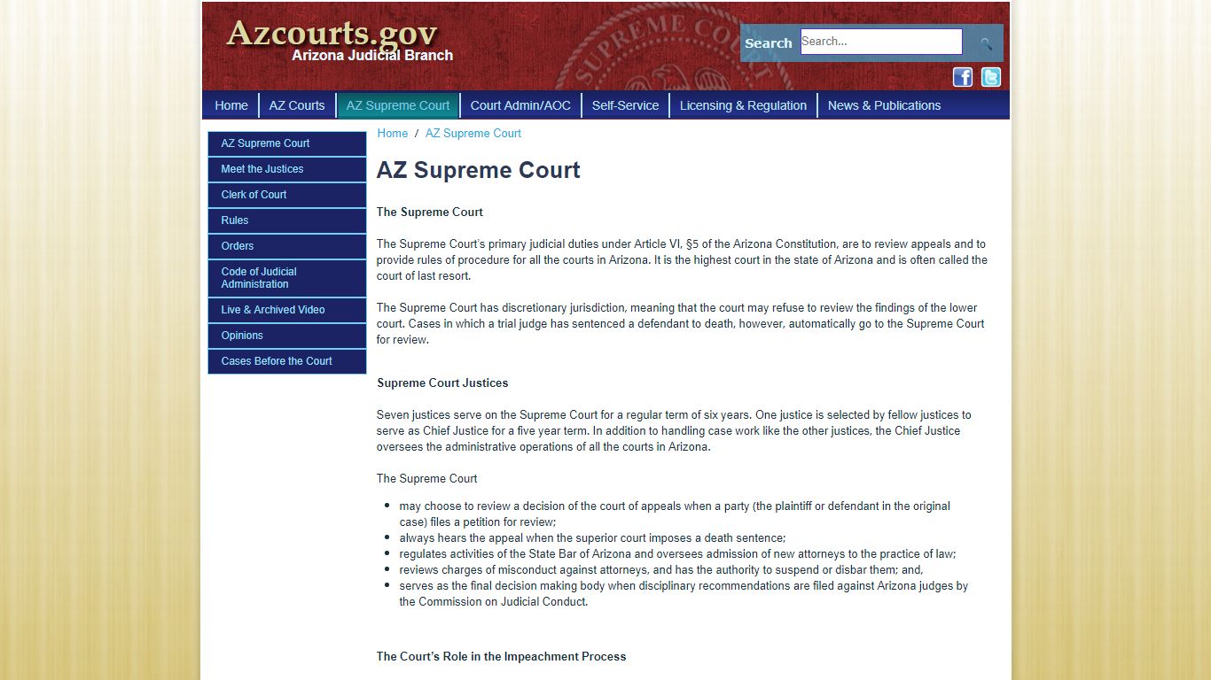 AZ Supreme Court - azcourts.gov